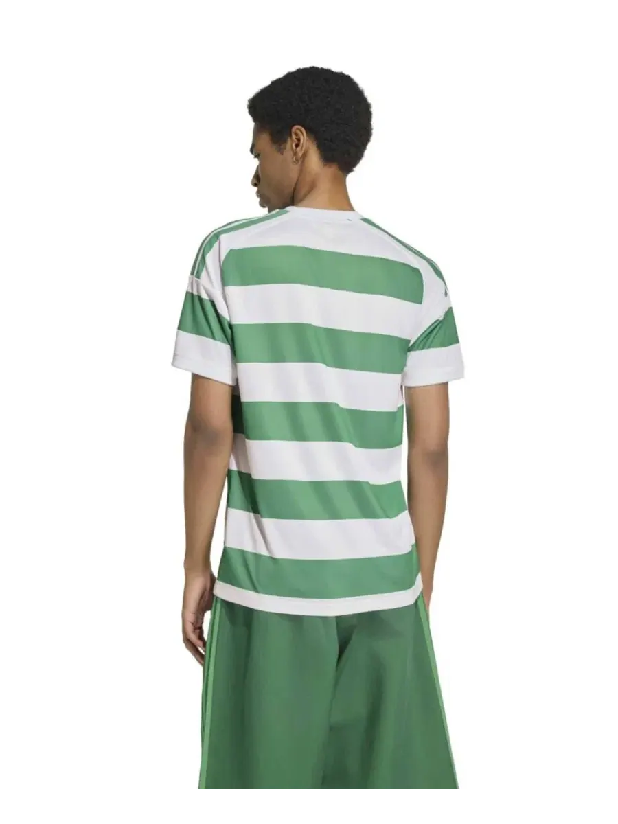 Футболка с длинным рукавом Celtic Home Replica Jersey adidas — изображение 4 из 5, белый