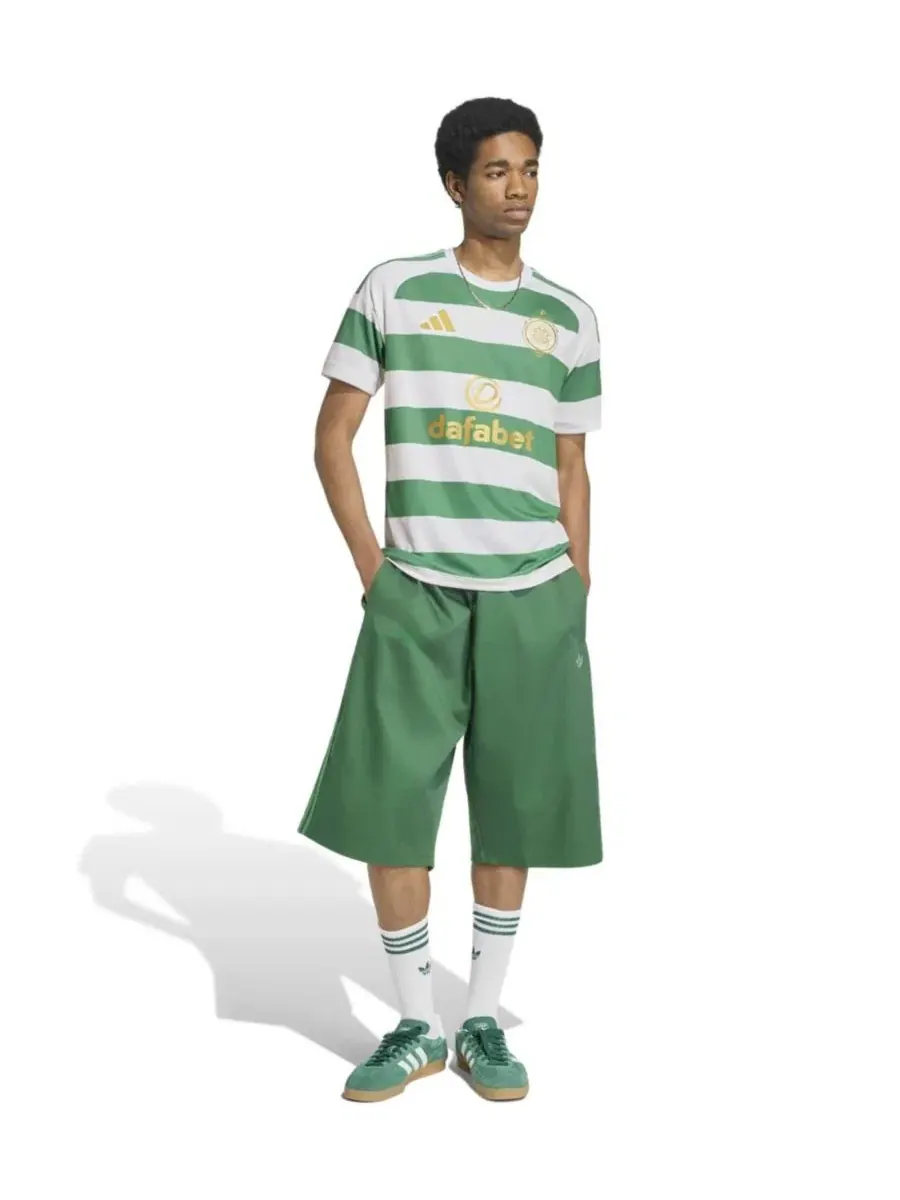 Футболка с длинным рукавом Celtic Home Replica Jersey adidas — изображение 5 из 5, белый