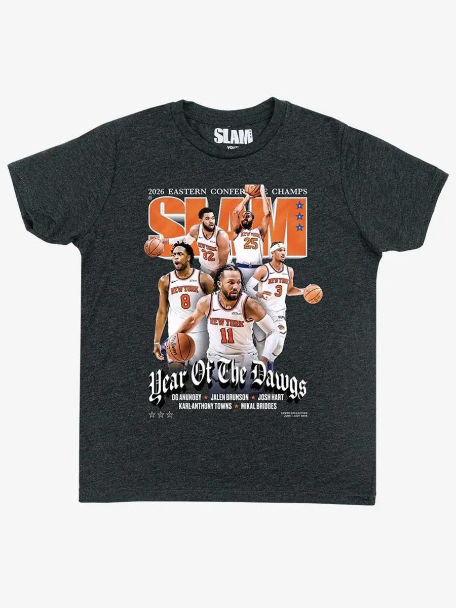 Футболка с принтом SLAM 262 New York Knicks Slam — черный
