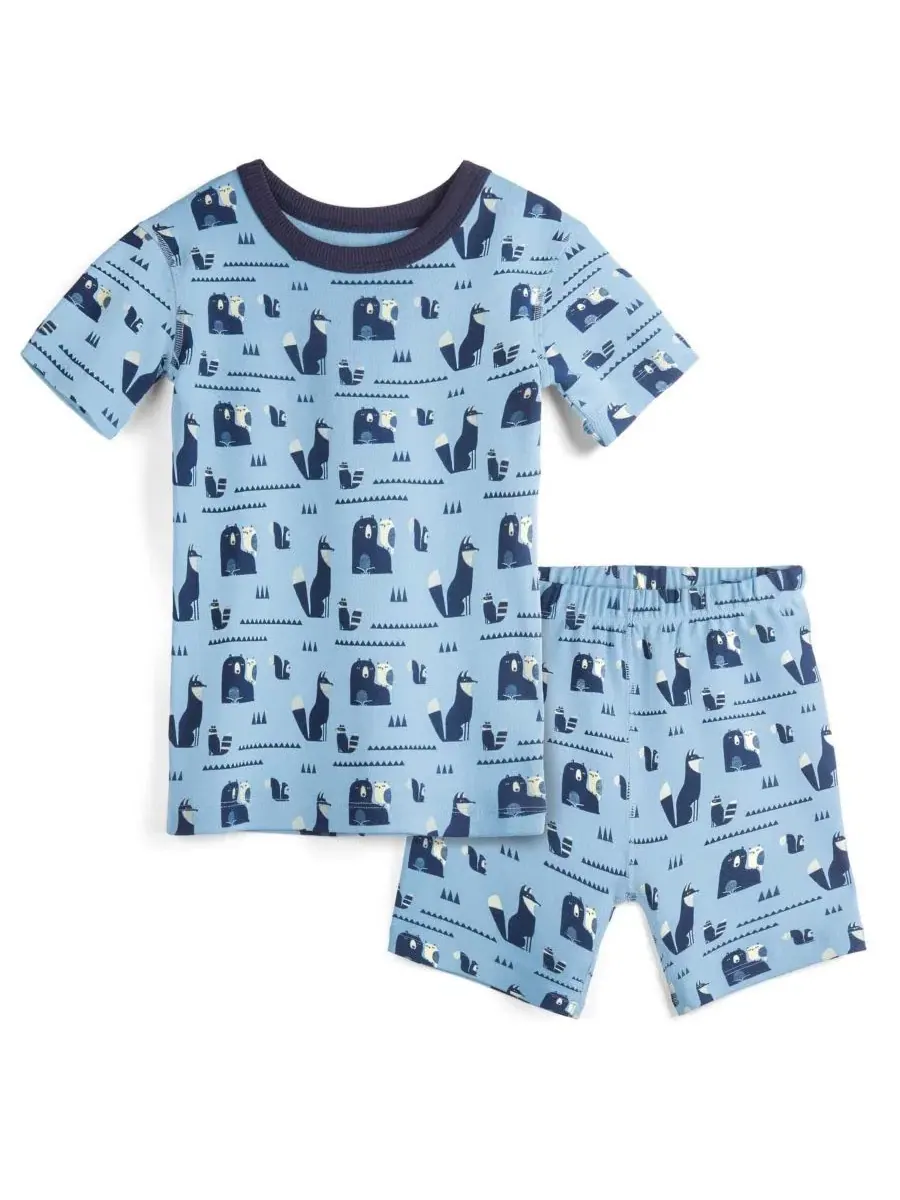 Комплект пижам с коротким рукавом и шортами, Bear-venture Mightly, Bear-Venture