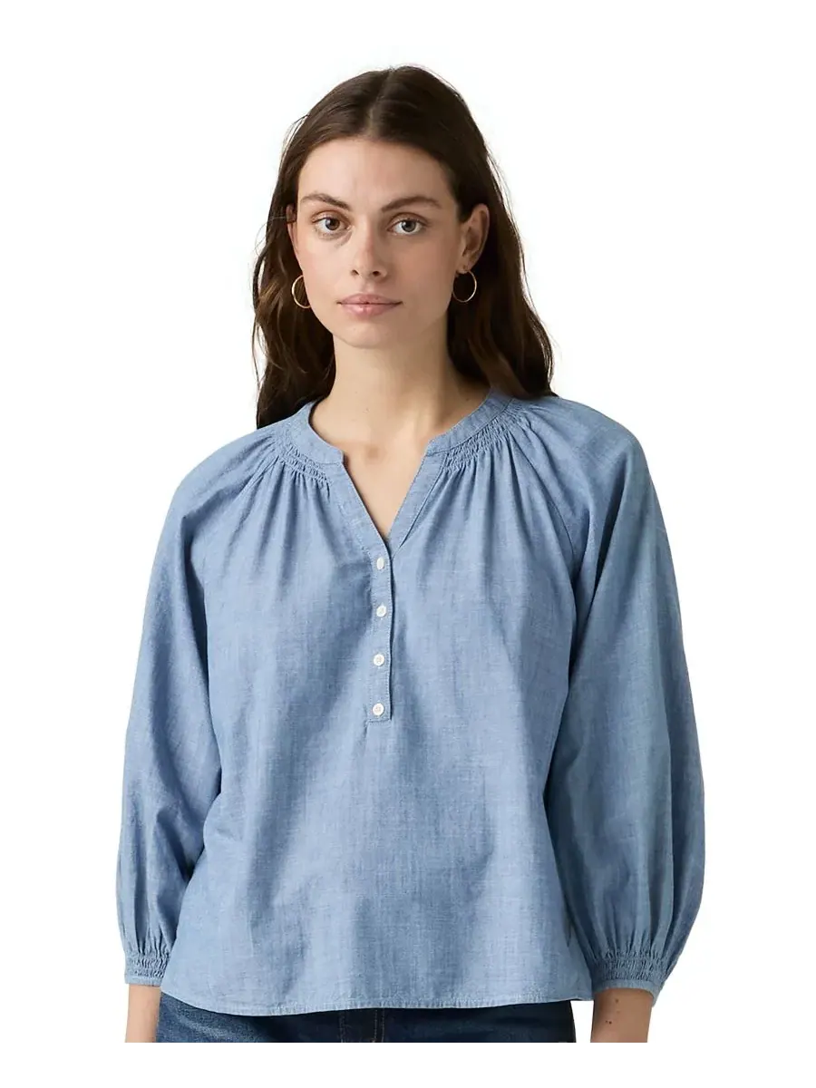 Блуза с разрезом у горловины Reverie Split Neck Levi's, Why Hello