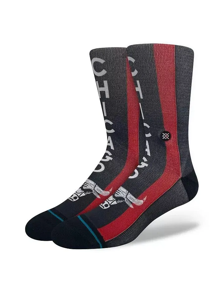 Мужские и женские носки Chicago Bulls City Edition 2023/24 Crew Stance — изображение 1 из 2