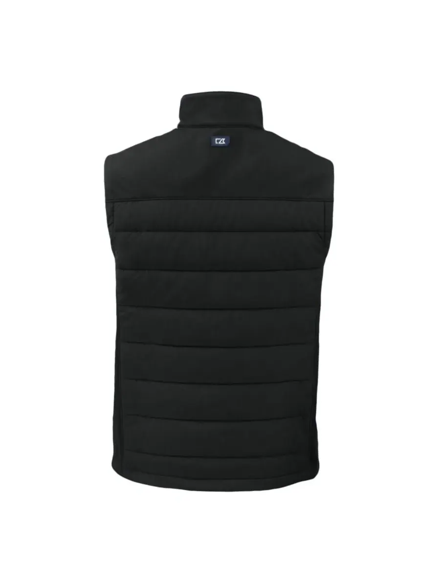 Мужской жилет без рукавов с флисовой подкладкой New York Yankees Evoke Hybrid Eco Softshell — изображение 3 из 3, черный
