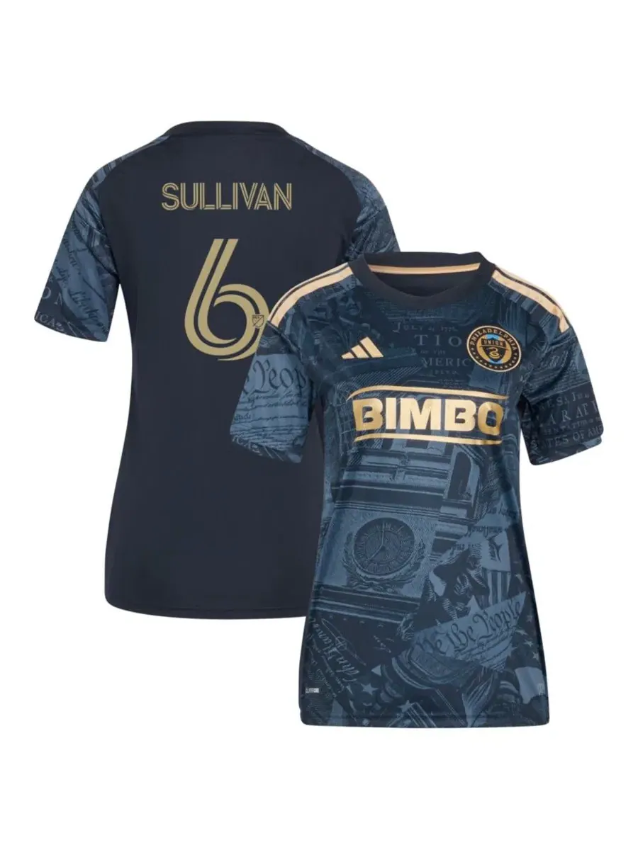 Футболка с коротким рукавом Cavan Sullivan Navy Philadelphia Union 2026 1776 Kit Replica Jersey