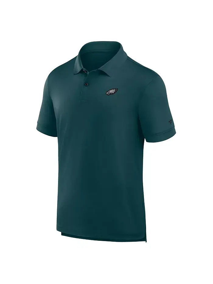 Мужская поло Philadelphia Eagles Front Office Move Mono в цвете Midnight Green Fanatics — изображение 2 из 3