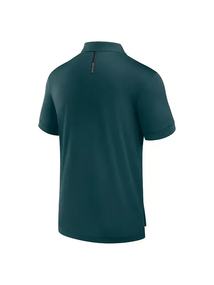 Мужская поло Philadelphia Eagles Front Office Move Mono в цвете Midnight Green Fanatics — изображение 3 из 3
