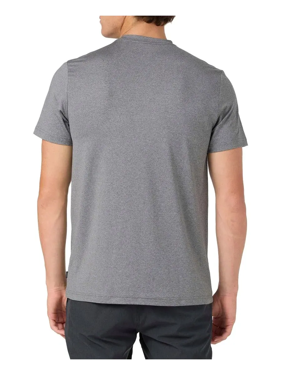 Мужская футболка с коротким рукавом, модель Solid Crewneck O'Neill, Gargoyle Melange — изображение 4 из 4