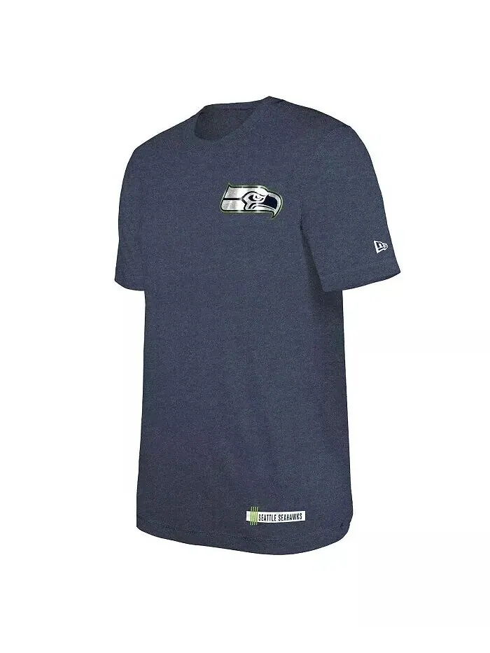 Футболка мужская College Navy Seattle Seahawks 2024 NFL Training Camp New Era — изображение 3 из 4