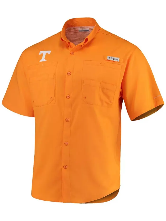 Мужская рубашка Tennessee Volunteers PFG Tamiami Columbia — изображение 2 из 4