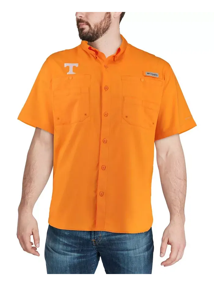 Мужская рубашка Tennessee Volunteers PFG Tamiami Columbia — изображение 4 из 4