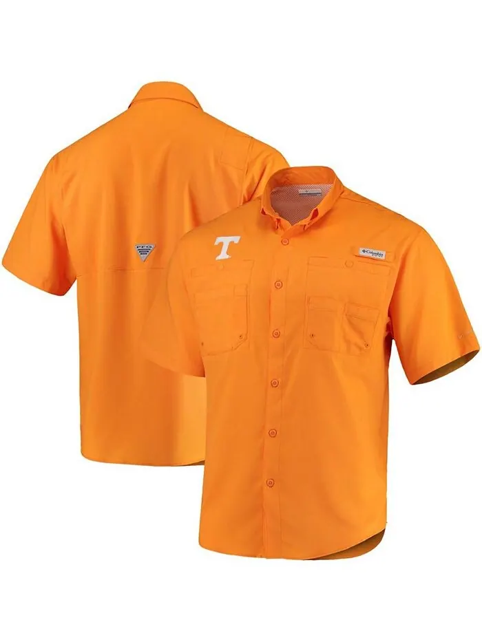 Мужская рубашка Tennessee Volunteers PFG Tamiami Columbia