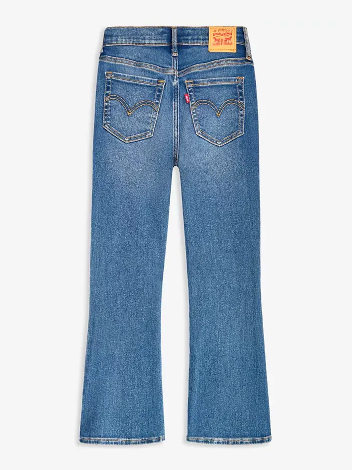 Джинсы с высокой посадкой и расклешенным низом Big Girls 726 Levi's — изображение 3 из 3