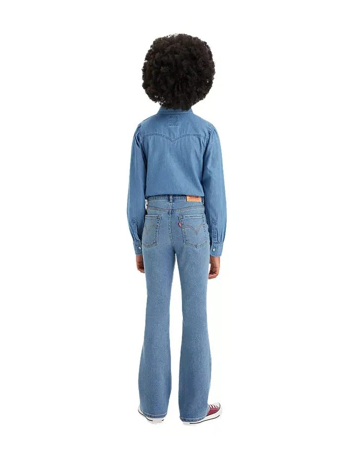 Джинсы с высокой посадкой и расклешенным низом Big Girls 726 Levi's — изображение 6 из 7