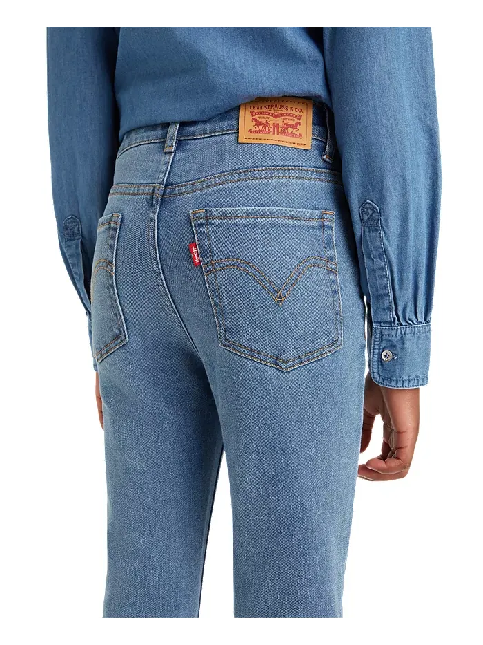 Джинсы с высокой посадкой и расклешенным низом Big Girls 726 Levi's — изображение 7 из 7