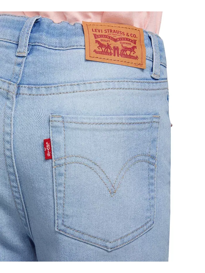Джинсы с высокой посадкой и расклешенным низом Big Girls 726 Levi's — изображение 6 из 12