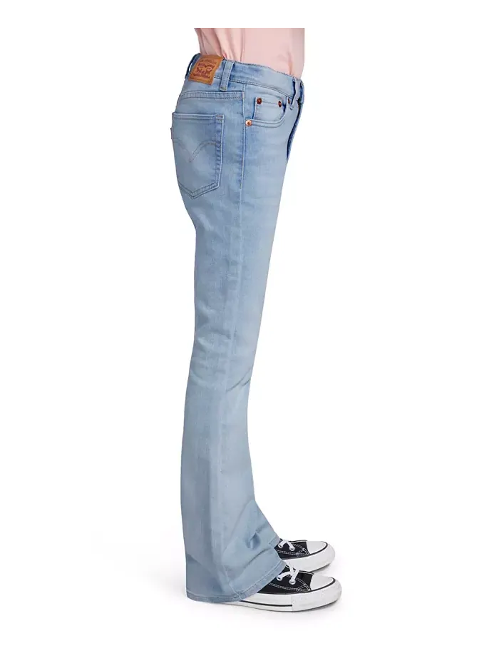 Джинсы с высокой посадкой и расклешенным низом Big Girls 726 Levi's — изображение 9 из 12