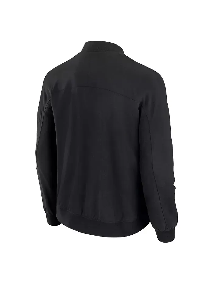 Мужская черная легкая куртка Pittsburgh Steelers Cover-4 Tri-Blend на молнии J. Palmer — изображение 2 из 3