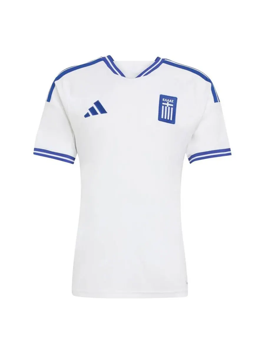 Adidas Мужская белая футболка сборной Греции по футболу FIFA x Чемпионат мира 2026 (реплика) — изображение 3 из 3, белый