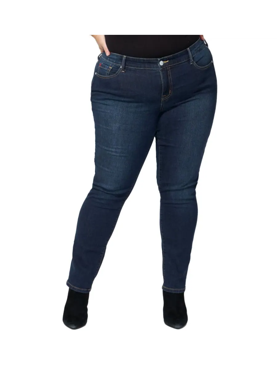 Женские джинсы средней посадки из денима SLINK Jeans, Livia