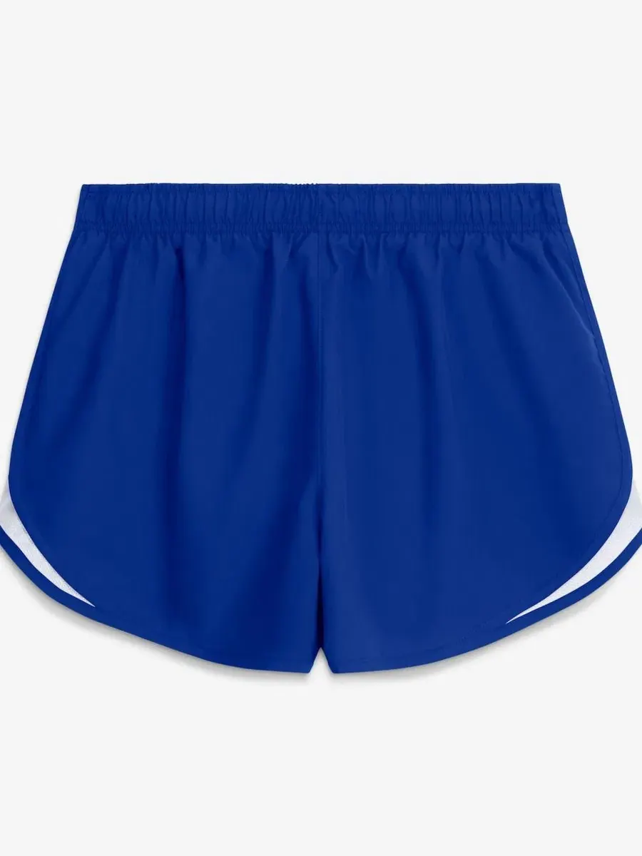 Шорты Nike Tempo Mid-Rise Dri-FIT с принтом — изображение 3 из 4, белый