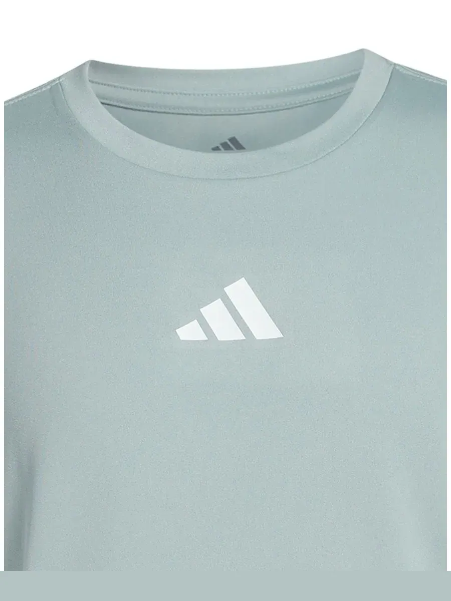 Комплект майки и шорт с логотипом 3 Bar adidas, Wonder Sage — изображение 5 из 6