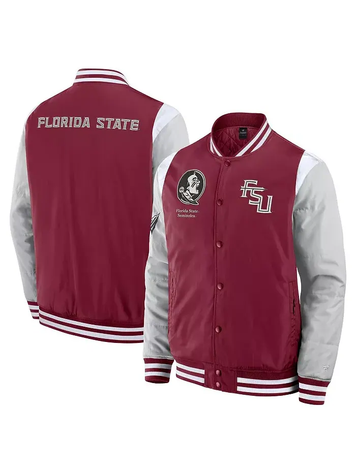 Мужская куртка Garnet Florida State Seminoles Elements Elite на молнии Fanatics