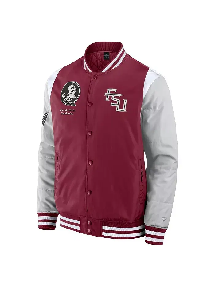 Мужская куртка Garnet Florida State Seminoles Elements Elite на молнии Fanatics — изображение 2 из 4