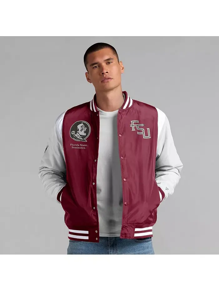 Мужская куртка Garnet Florida State Seminoles Elements Elite на молнии Fanatics — изображение 4 из 4