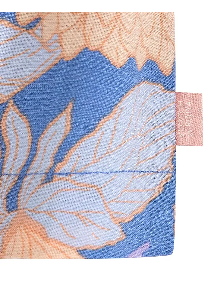 Блуза с коротким рукавом и застежкой спереди для девочек постарше SCOTCH & SODA — 4