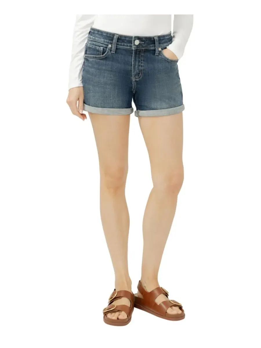 Женские шорты Elyse со средней посадкой Silver Jeans Co., Chord