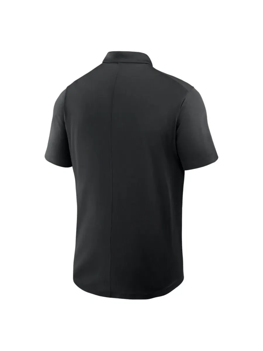 Поло с вышивкой New York Mets Alternate Victory Dri-FIT Nike — изображение 3 из 3, черный