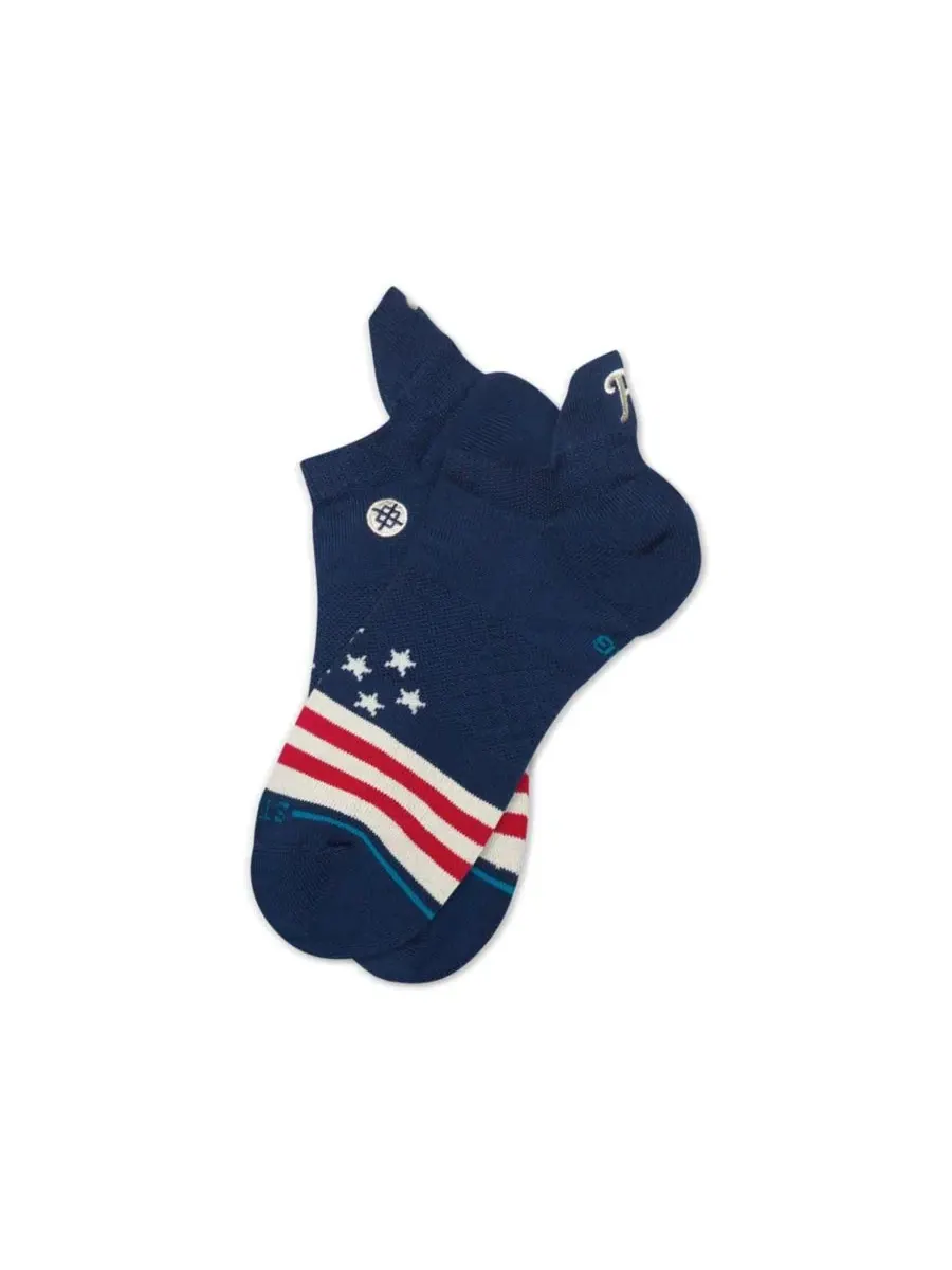 Носки низкие с поддержкой свода стопы Philadelphia Phillies Stance — изображение 4 из 4, синий