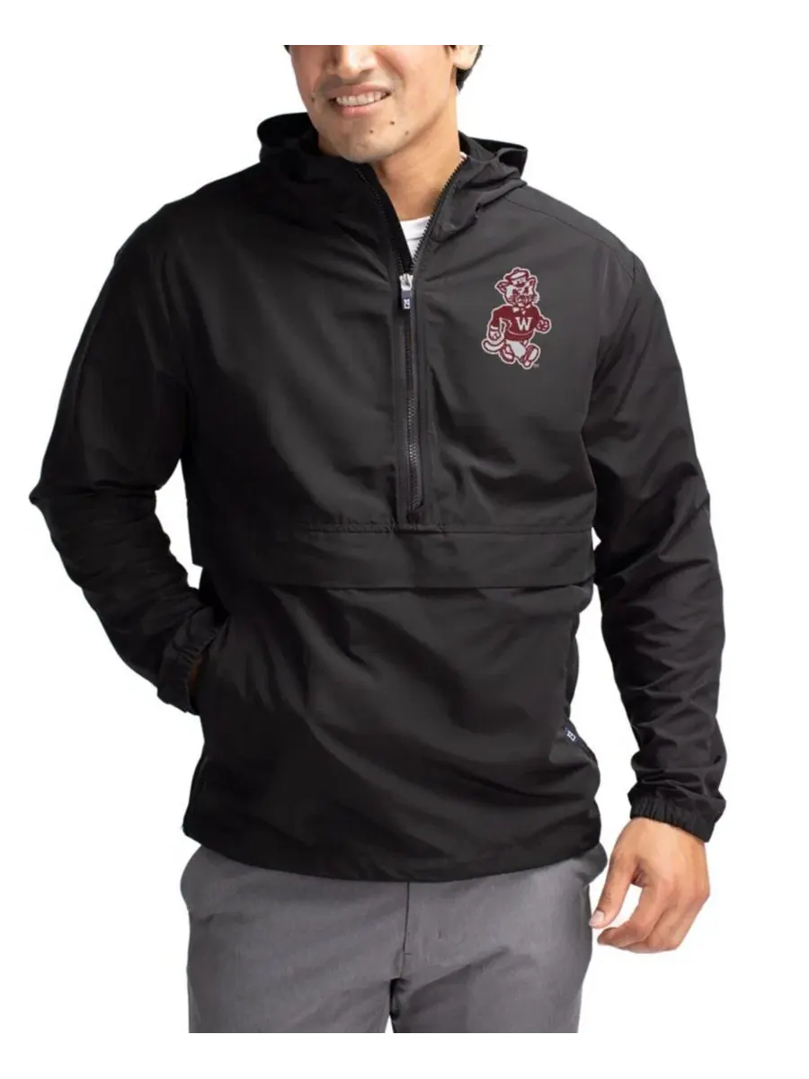 Ветровка-анорак с капюшоном Cutter & Buck Charter Half-Zip
