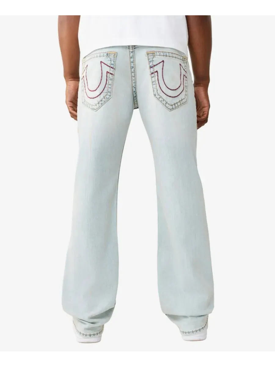 Мужские джинсы прямого кроя с расклешенными штанинами True Religion