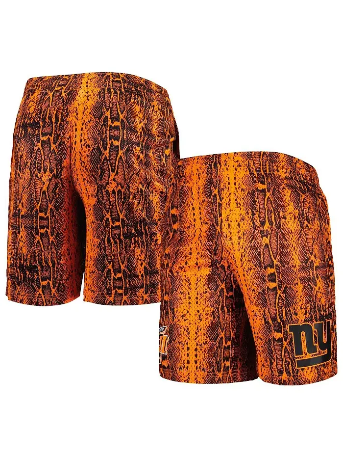 Мужские оранжевые шорты New York Giants Summer Pop New Era