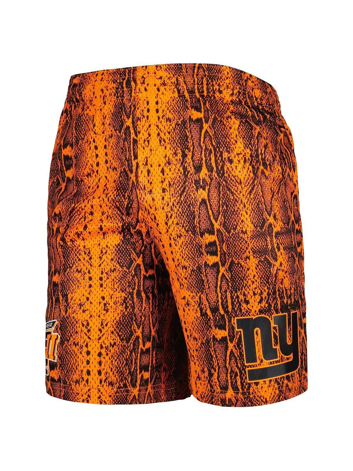 Мужские оранжевые летние шорты в стиле поп-музыки New York Giants New Era — изображение 3 из 3, оранжевый