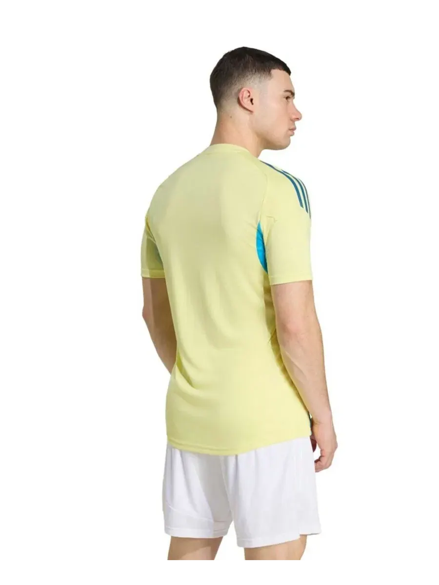 Футболка тренировочная с длинным рукавом Club America Tiro 2025/26 AEROREADY adidas — изображение 2 из 4, желтый