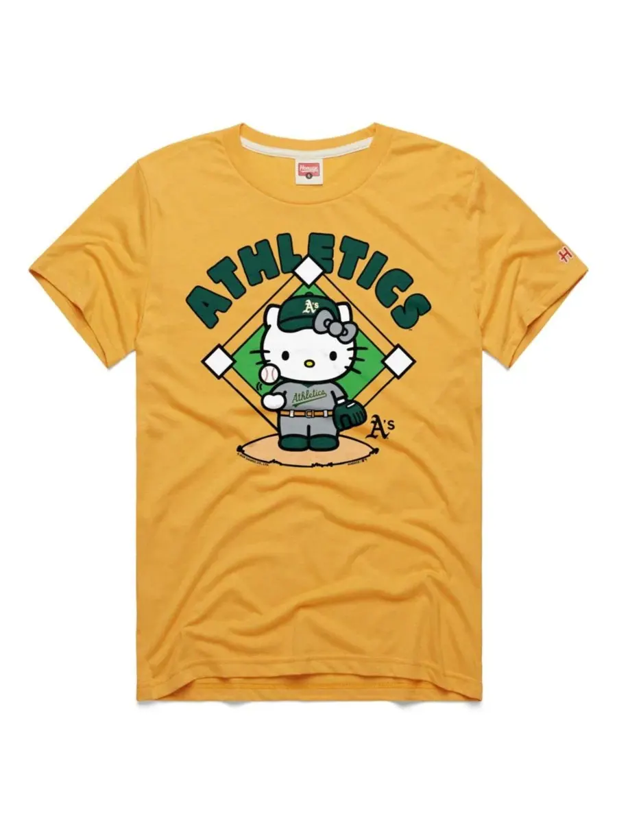 Футболка с принтом Hello Kitty Athletics Tri-Blend Homage