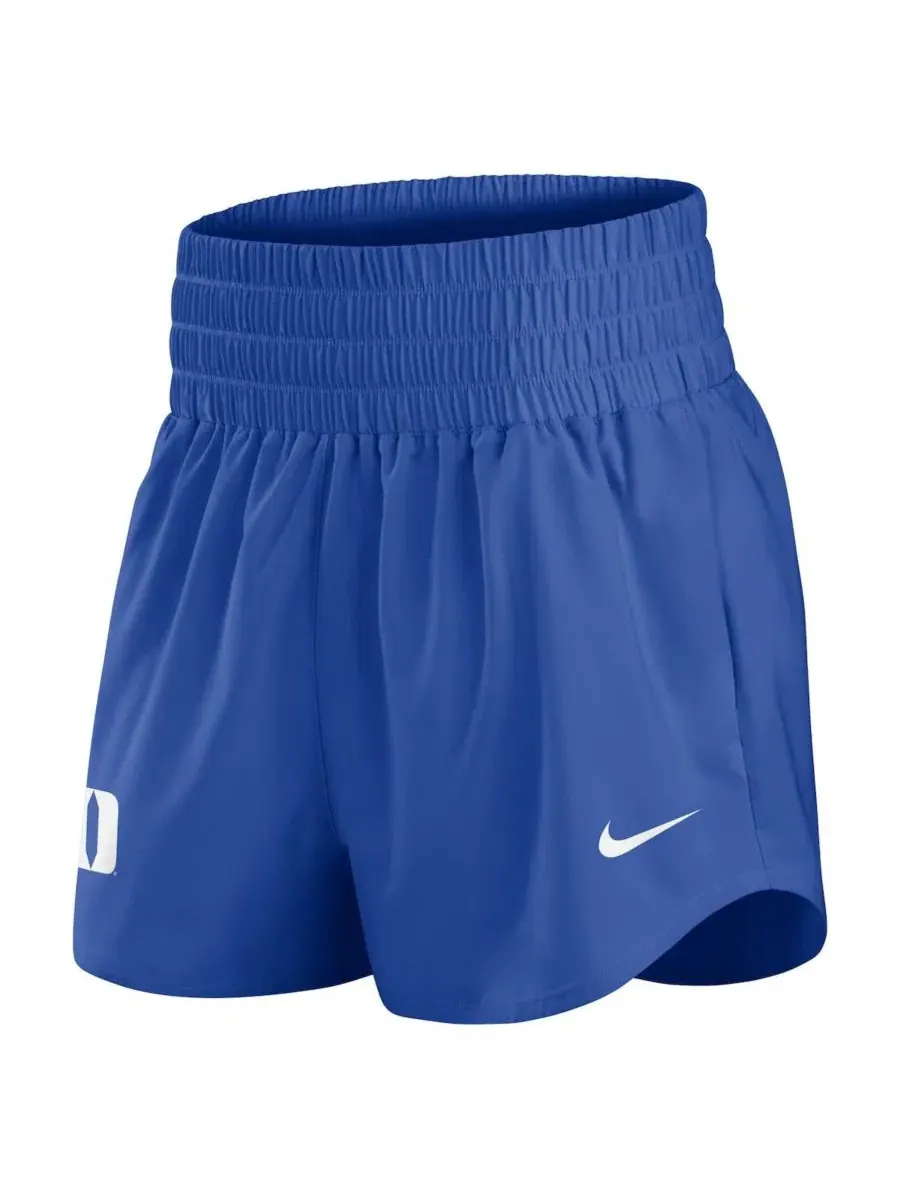 Шорты Nike с высокой посадкой, с технологией Dri-FIT — изображение 2 из 5, королевский