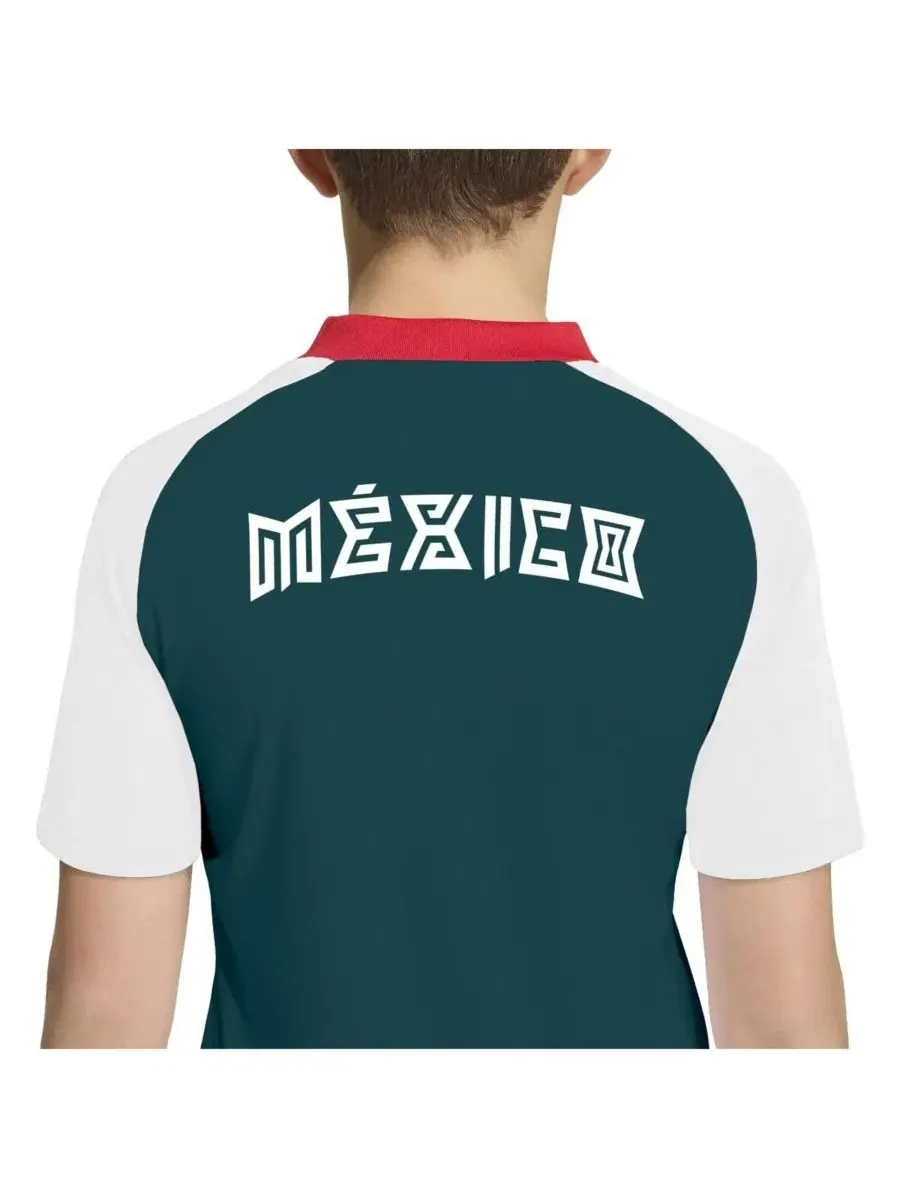Футболка тренировочная с принтом Mexico National Team, Adidas — изображение 2 из 5, зеленый белый