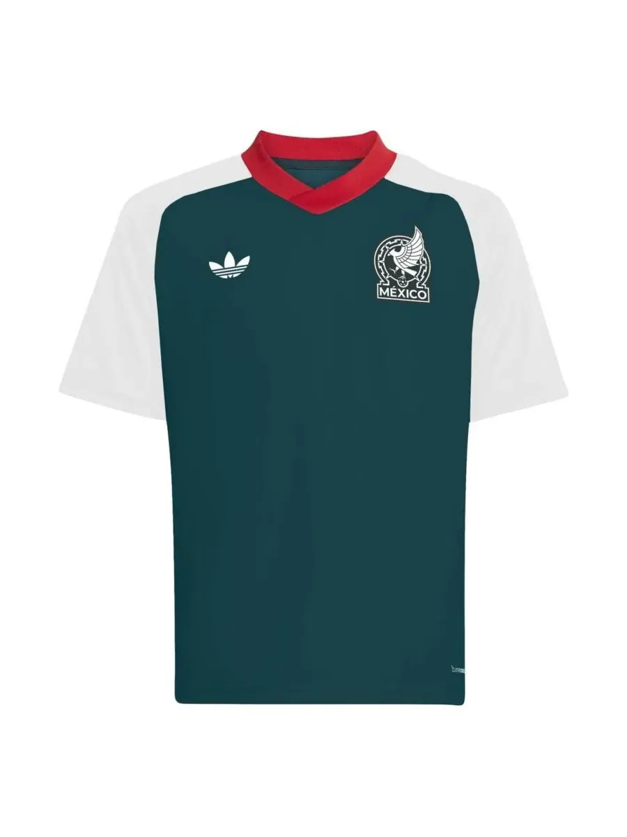 Футболка тренировочная с принтом Mexico National Team, Adidas — изображение 3 из 5, зеленый белый
