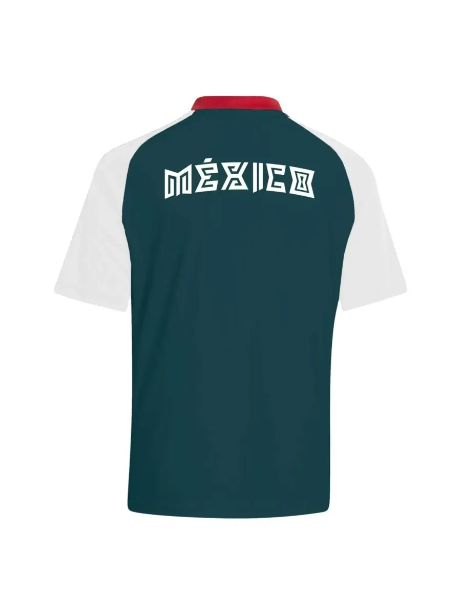 Футболка тренировочная с принтом Mexico National Team, Adidas — изображение 4 из 5, зеленый белый