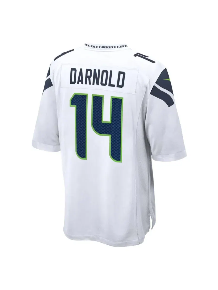 Футболка-джерси Nike White, Sam Darnold, Seattle Seahawks — изображение 3 из 3, белый