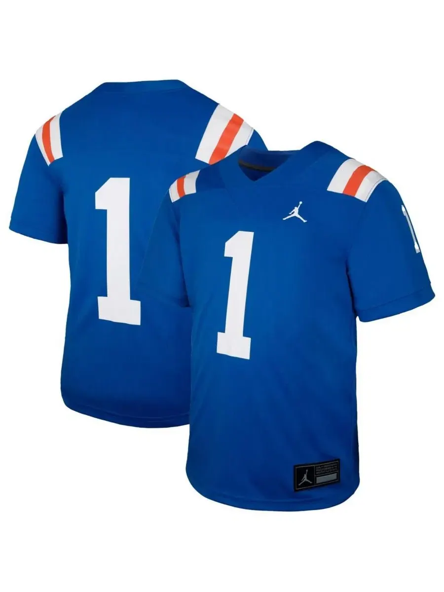 Футбольная джерси Florida Gators Alternate с длинным рукавом Jordan