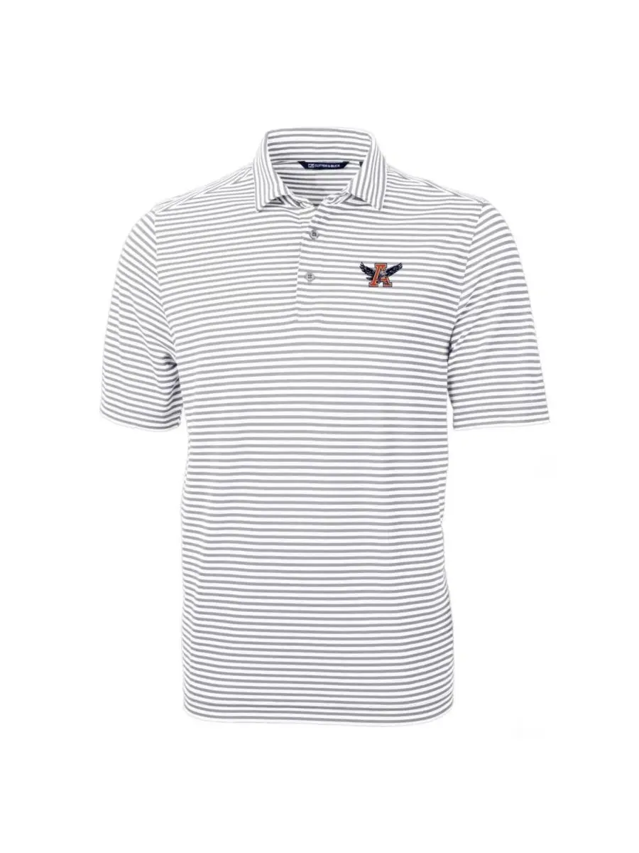 Поло с принтом Auburn Tigers Throwback Logo из полиэстера Cutter & Buck — изображение 5 из 5, темно-синий