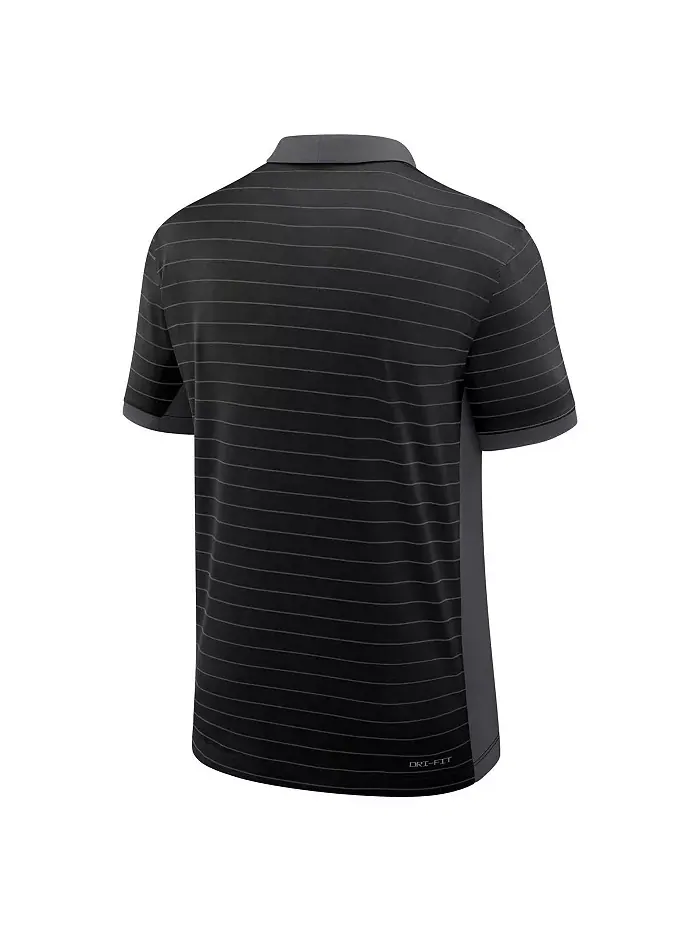 Мужская черная футболка-поло Florida Gators 2025 Early Season Coaches Sideline Victory Stripe — изображение 3 из 3