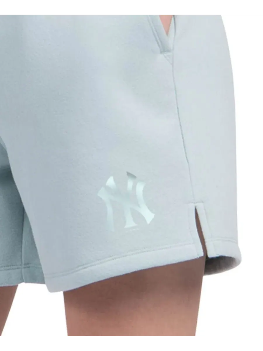 Шорты с высокой посадкой New York Yankees Pastel High Waisted Starter — изображение 4 из 4, мята