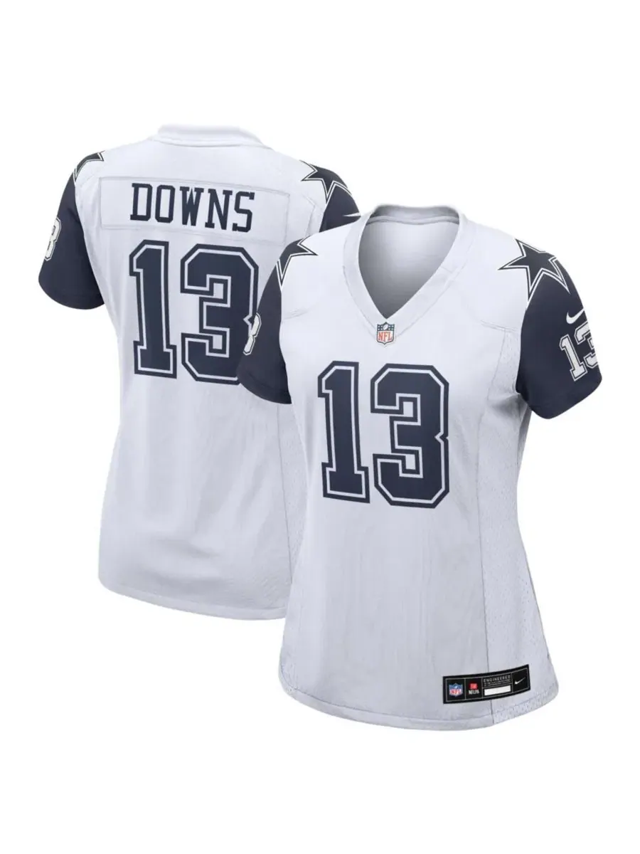 Джерси Nike Caleb Downs White Dallas Cowboys Alternate Game