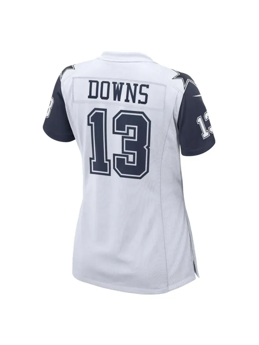 Джерси Nike Caleb Downs White Dallas Cowboys Alternate Game — изображение 3 из 3, белый темно-синий