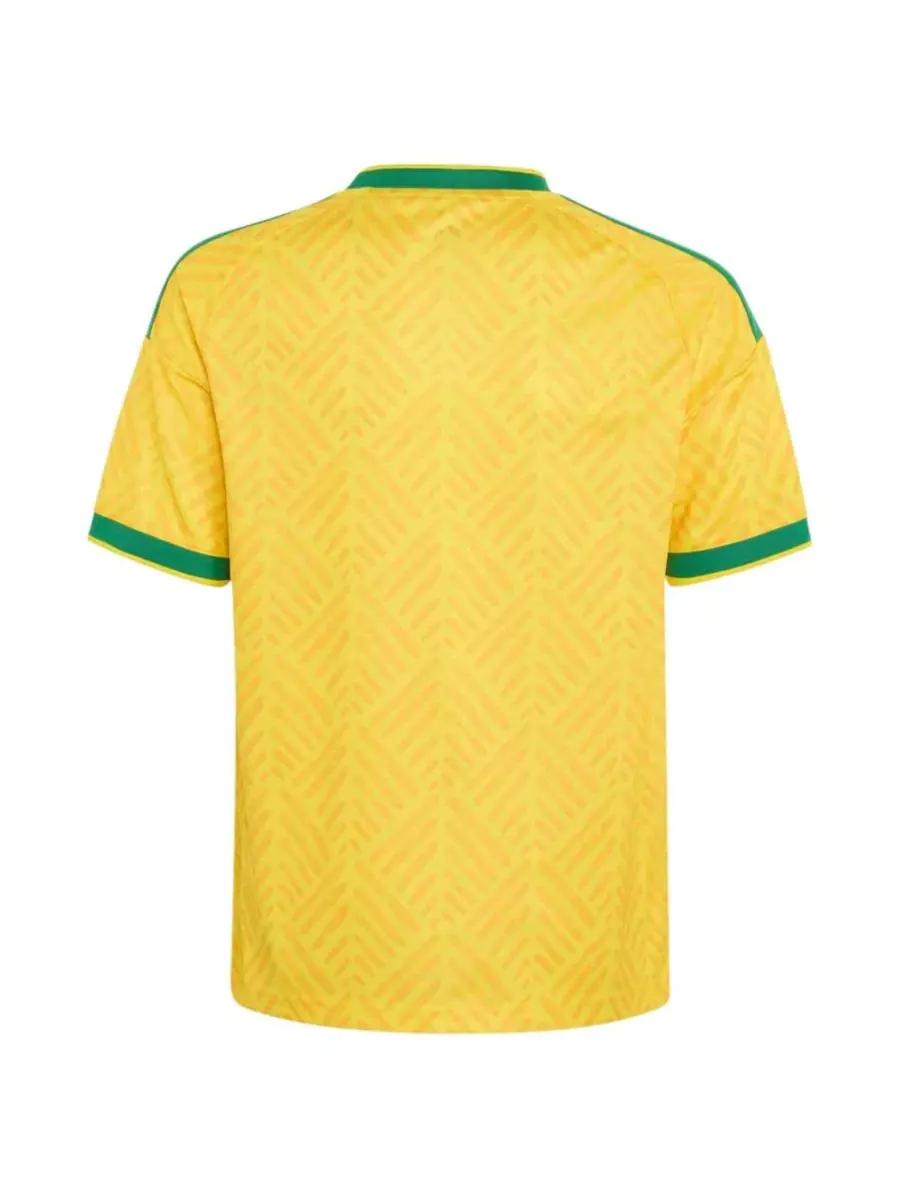 Футболка с коротким рукавом с принтом South Africa National Team 2026 Home Replica Jersey adidas — изображение 3 из 5, желтый